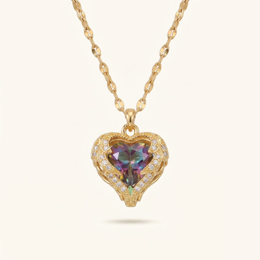 Qamar Zayna Wave Necklace