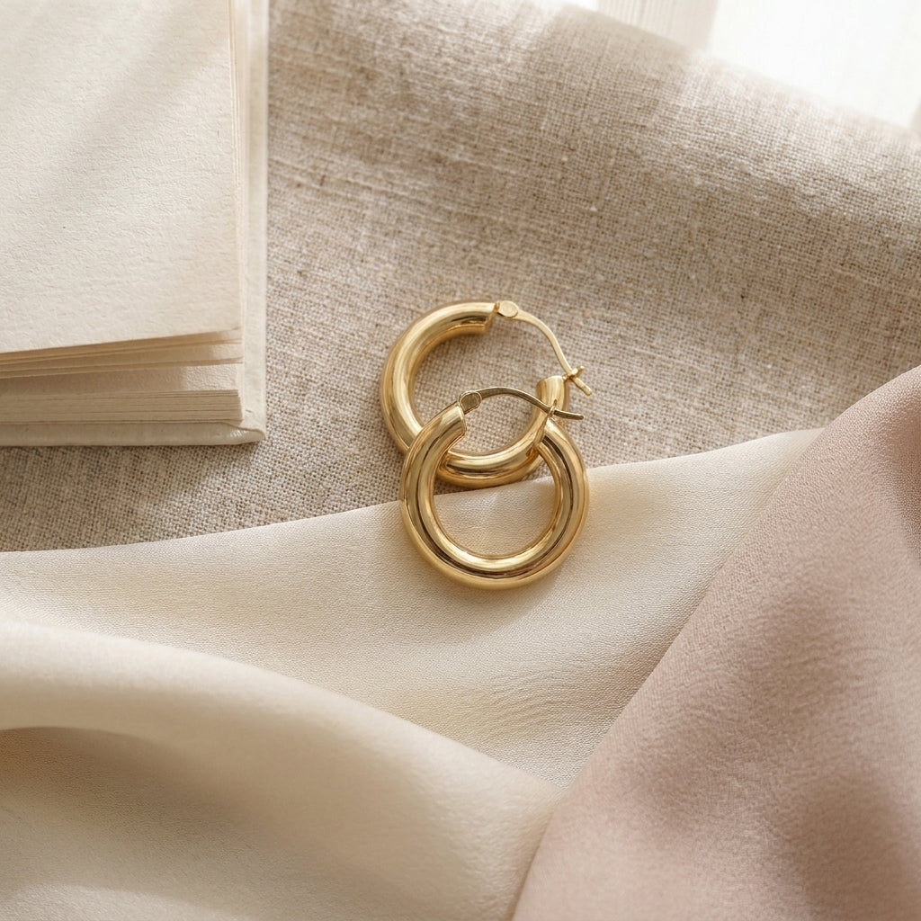 Everyday Gold Hoops