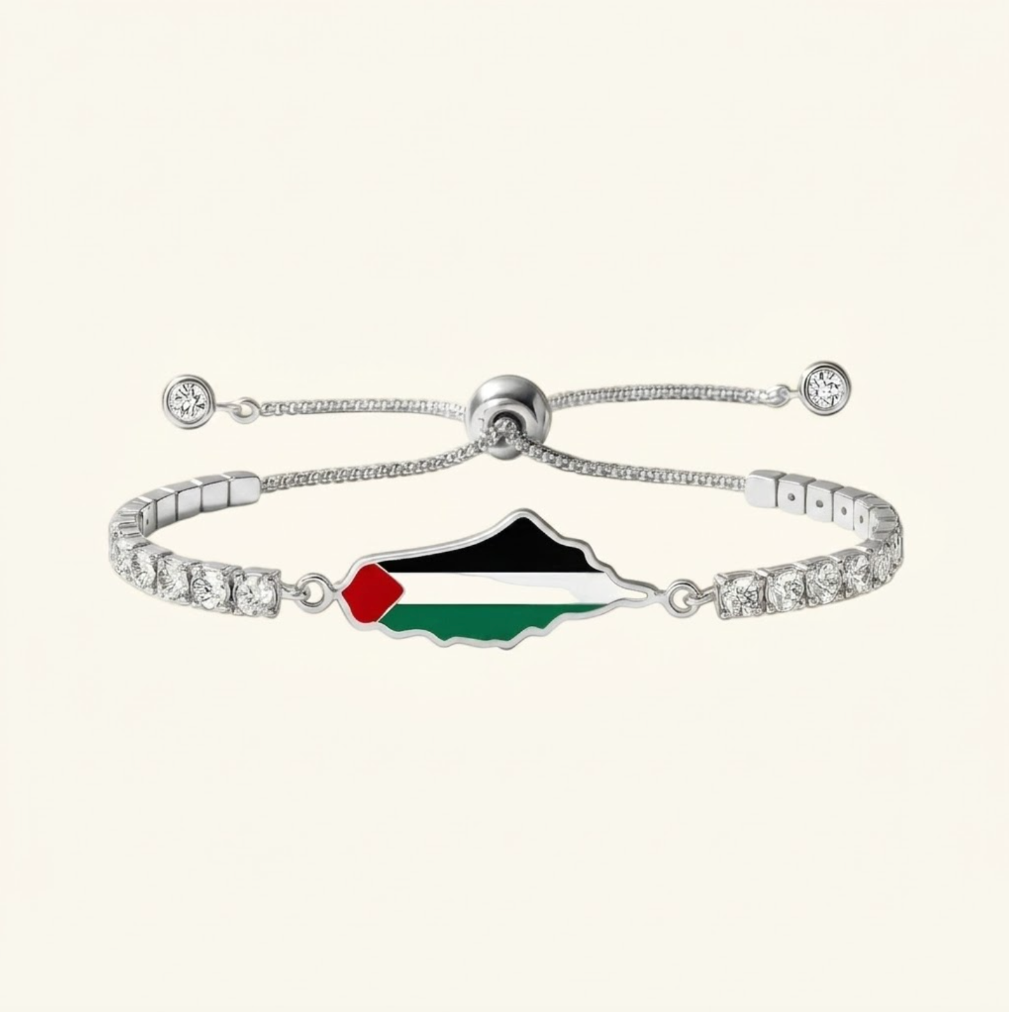Qamar Glow Tennis Bracelet