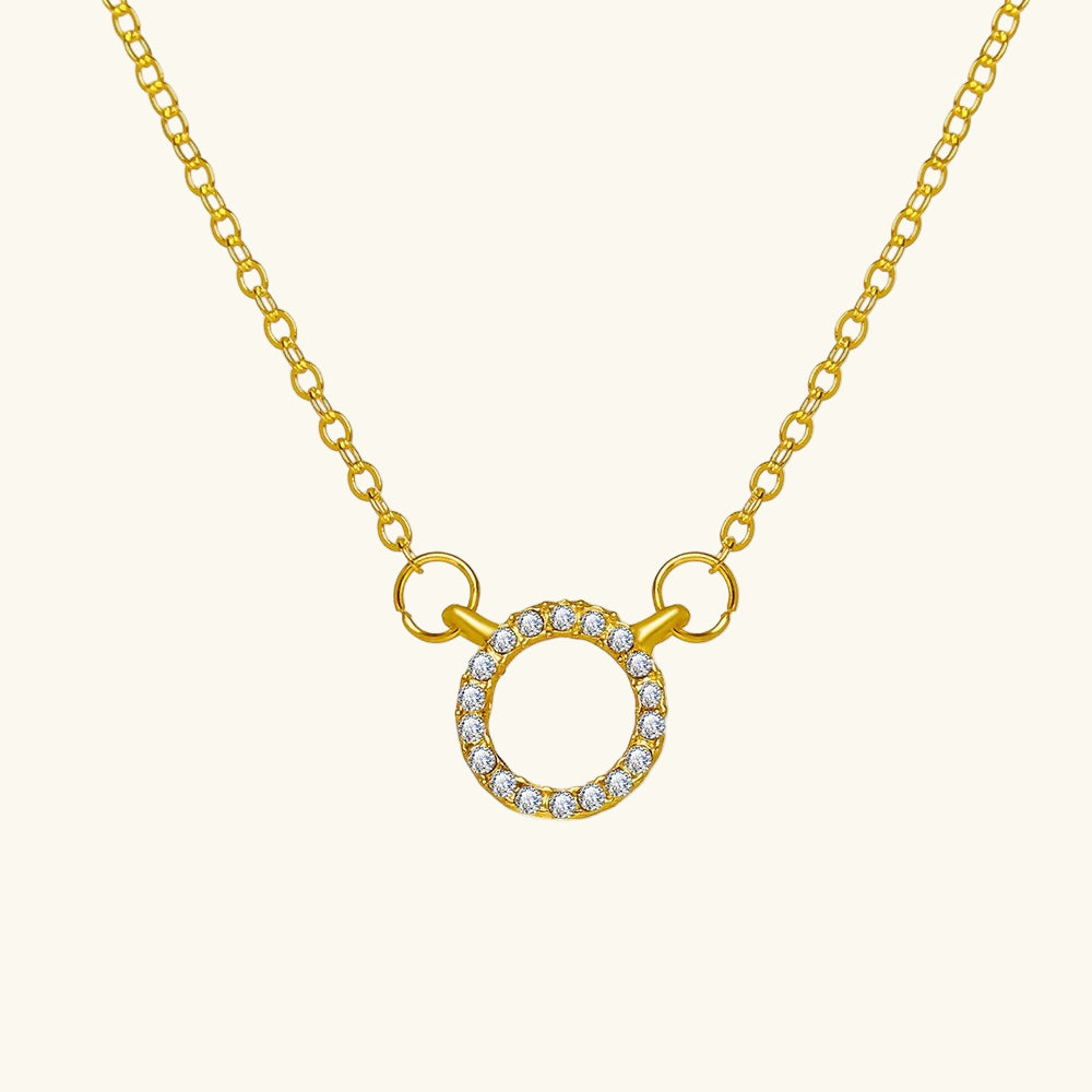 Qamar Rahma Circle Necklace