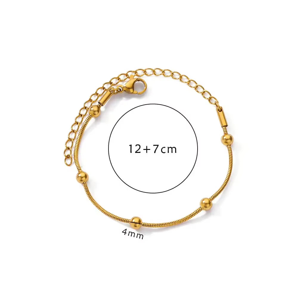 Qamar Sakinah Gold Bracelet